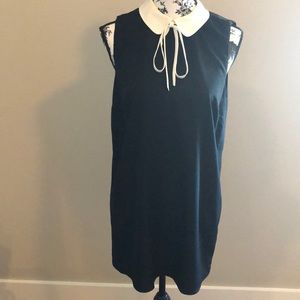 CC collar shift dress